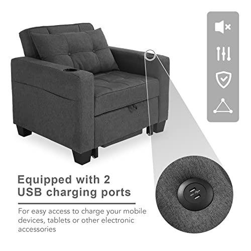 duraspace 39 inch sofa bed