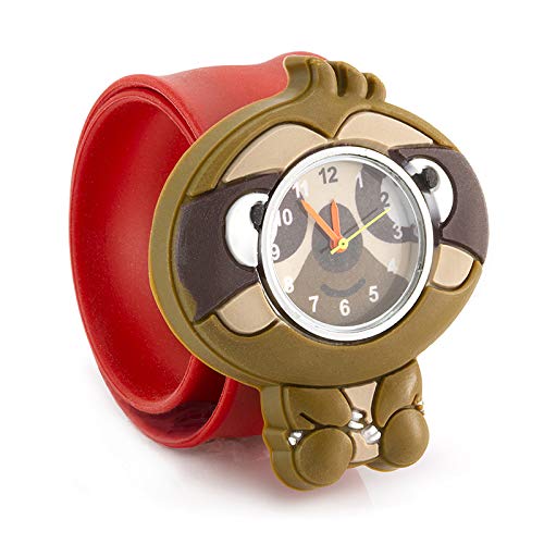 Pop Watch Stands Out Sloth Silcone Strap with Quarts Watch Movements. Help Children to Learn The time