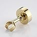 KES BRASS Handheld Shower Holder Wall Mount Shower Wand Hose Bracket Gold, C213-4