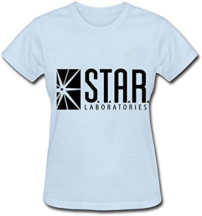 BROER Star Labs Women's Skyblue XS Short Sleeve T Shirt