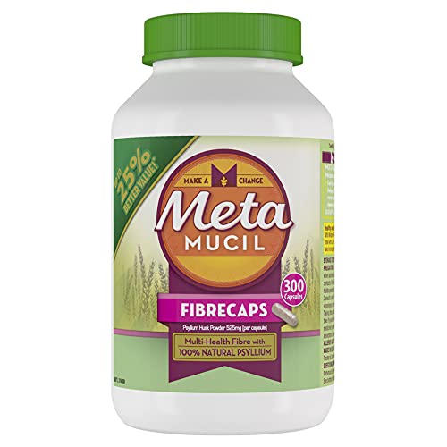 Metamucil Daily Fibre Supplement Fibre Caps 300