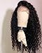 Lucyhairwig Curly Synthetic Lace Front Wig Heat Resistant Fiber #1b Black Hair Lace Front Wig Free Style Synthetic Wigs For Black Women