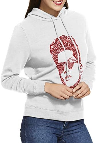 JoyRacka Br-uno Singer Mars Logo Ladies Fashion Hoodie