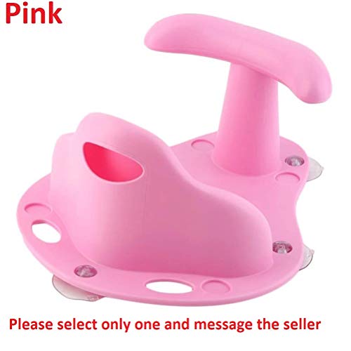 LQT Ltd New Baby Bath Tub Ring Seat Infant Child Toddler Kids Anti Slip Safety Comfortable Bath Chair