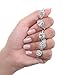 BERRICLE Sterling Silver 3-Stone Wedding Engagement Rings Round Cubic Zirconia CZ Ring for Women, Rhodium Plated Size 4-10