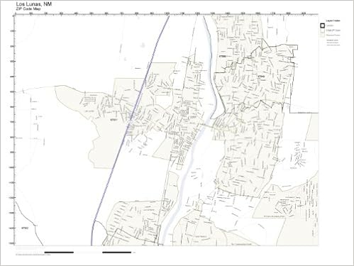 Los Lunas Zip Code Map Zip Code Wall Map Of Los Lunas, Nm Zip Code Map Not Laminated: Amazon.com:  Office Products