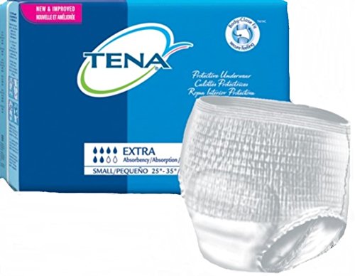 TENAÂ® Protective Underwear, Extra Absorbency-Size Small Waist / Hip 25