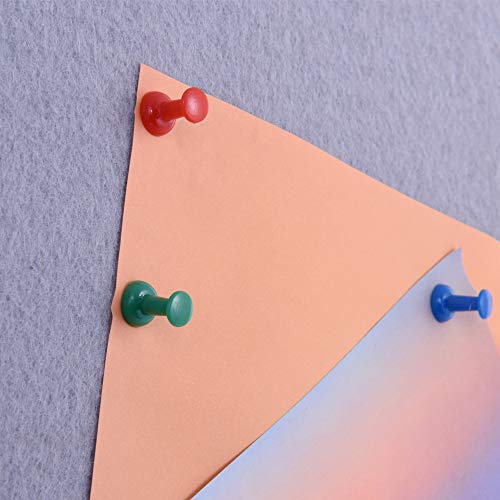 DexBoard Grey Felt Bulletin/Dry Erase Combo Board, Whiteboard