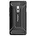 Spigen Rugged Armor OnePlus 2 Case with Resilient Shock Absorption and Carbon Fiber Design for OnePlus 2 - Black