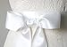 Laribbons 2 inch Wide Double Face Satin Ribbon - 25 Yard (029-White)