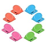 OKA 8 Pieces Colorful Magnetic Clips, Refrigerator