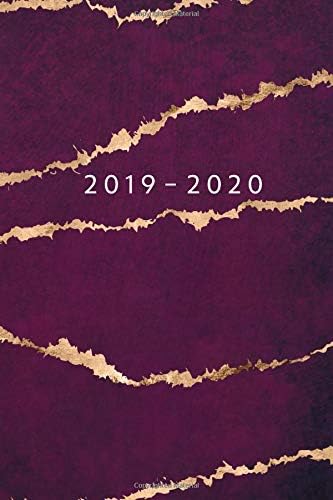 2019 - 2020: Weekly Planner Starting May 2019 - Dec 2020 | 6 x 9 Dated Agenda | Appointment Calendar | Organizer Book | Soft-Cover Elegant Purple Paperback – April 8, 2019