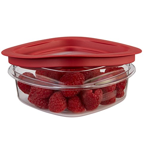 Rubbermaid Premier Easy Find Lids Food Storage Containers, Blue, Set of