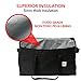 Insu-Tote Insulated Food Delivery Bag [Set of 2] - Insulated Lunch Bag, Large Cooler Bag, Reusable Grocery Bags, Catering Food Warmers for Uber Eats Transport, Thermal Shopping Bag for Frozen Food