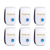 GADINO Ultrasonic Pest Repellent - Electronic Pest Control - Best Indoor Ultrasonic Pest Repeller - Mice, Bugs, Ants, Insects and Cockroaches Repellent - Ultrasonic Pest Reject 2019