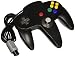 Nintendo 64 Wired Controller Gamepad Joystick Joypad for N64 Console - Black