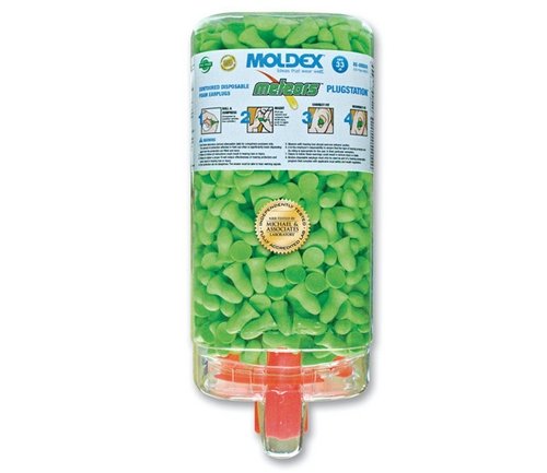 Moldex 6875 Meteors Earplug Station Dispensers, Bright Green (500 per Dispenser)