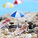 Shellvcase Dollhouse Decoration, Beach Style Miniature Ornament Kits Set for DIY Fairy Garden Dollhouse and Plant Decoration (17 Pieces )