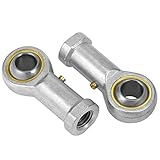 uxcell PHS8, Rod End Bearing, 8mm Bore Economy Self Lubricating Female Right Hand 2pcs