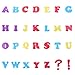 Aneco 624 Pieces Adhesive Foam Letters Self-Adhesive Letter Stickers Alphabet Stickers A to Z Colorful Letter Stickers (Random Colors)