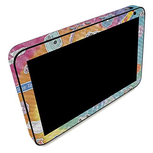 MightySkins Carbon Fiber Skin for Amazon Echo Show 8 (Gen 1) - VSCO Girl | Dura…