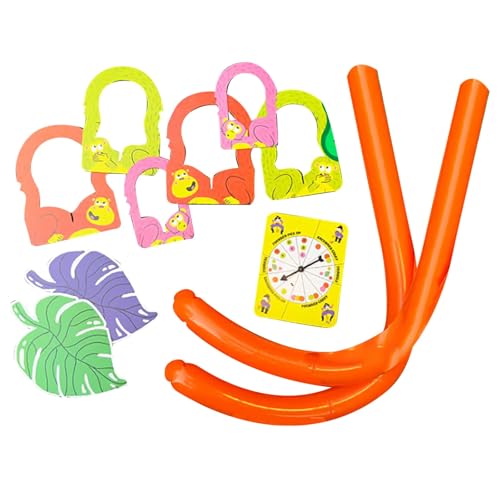 It'S Bananas!, Monkey Tail Game, Funny, Fun Party & Family Game For Kids, Kids, Teens & Adults, The Ultimate Family Game Night, Board Game 2 To 10 Players, Parties Family Game For Hen Do (A, A)