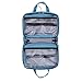 Hanging Toiletry Bag & Cosmetic Organizer - Large Size, See-Through & Lightweight (Medium Teal)