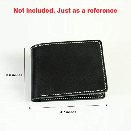 image for WUTA Classic Wallet Acrylic Template Leathercraft Pattern Set Clear Mo