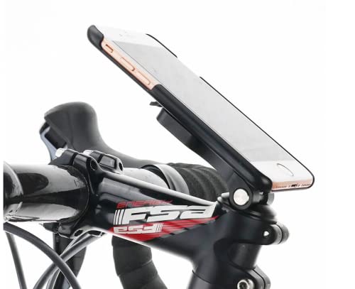 MTB Road Bicycle Headset Cover Phone Mount 360 Rotation Up And Down Adjustment Bike Accessories