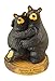DEMDACO Bearfoots by Jeff Fleming Bearfoots Forever and Always Wedding Anniversary Black Bear Couple Tabletop Figurine