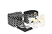 JuJuBe Be Equipped Pumping Accessories Set, Legacy Collection - The Duchess - Black with White Polka Dots