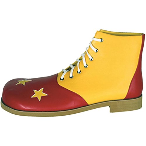 Funtasma by Pleaser Men's Halloween Clown-02 Yellow-Red Polyurethane Size -1