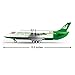 Sluban M38-0371 Aviation Blocks Plane Bricks Toy - Air Freighter, Green