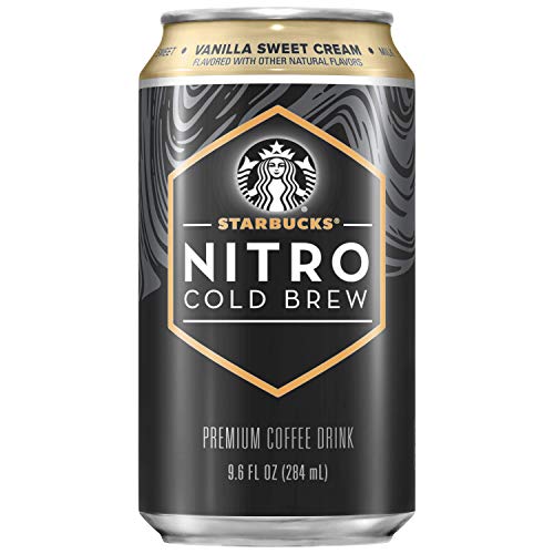 STARBUCKS NITRO COLD BREW, VANILLA SWEET CREAM, 9.6 FL OZ CAN