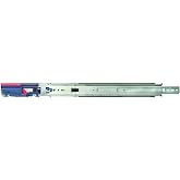 Knape &amp; Vogt Side Mount Soft-Close Drawer Slide, Pair, Inch