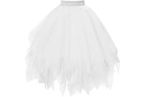Sinalty Layered Tutu Skirt Tulle Tutu Skirts Dance Tutu Skirts Ballet Tutu Skirts Festival Tutu Costume for Women and Girls