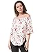 Just Quella Womens Off The Shoulder Long Sleeve Shirt Blouse 0318F