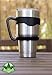 Stainless Steel Tumbler 30 Oz - Double Wall Vacuum Insulated Travel Mug with Handle, Two Tritan Lids, Two Straws, Cleaning Brush & Storage Bag. Keep Beverages Hot or Cold. by SELITAN