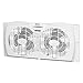 Holmes Dual Blade Twin Window Fan, White. Holmes HAWF2021