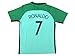2018 Portugal Cristiano Ronaldo #7 Away Green Kids Soccer Football Jersey Gift Set Youth Sizes (12-13 YEARS)