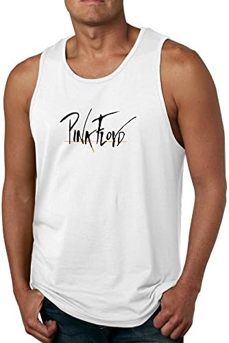 ULIKETEES Mens Pink Floyd Tank Top/Vest/Sleeveless White