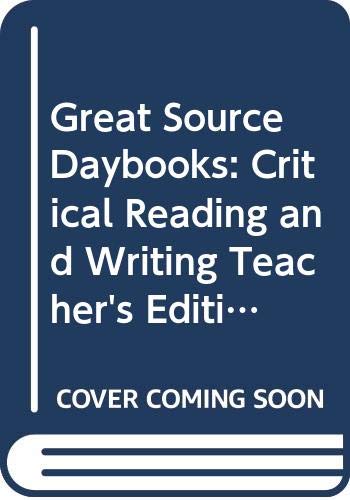 Daybook of Critical Reading and Writing, Teacher's Guide, Grade 5 - //coolthings.us