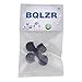 BQLZR Black Rubber Clarinet Thumb Rest Cushion Protector Comfortable Pack of 5