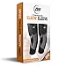 Echo Elbow Compression Sleeve Arm Brace Pair, Support for Tendonitis, Golfers and Tennis Elbow, Joint Pain Relief, Workout Protection by Alpha Lifting Gear