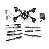 Hubsan Spare Parts Crash Pack for Hubsan X4 H107L RC Quadcopter Helicopter Black/White