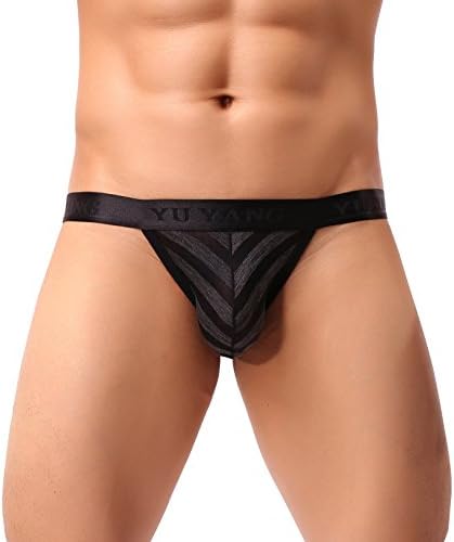 WINDAY Men's Briefs Ice Silk Triangle Bikinis Underwear Seamless Breathable Briefs