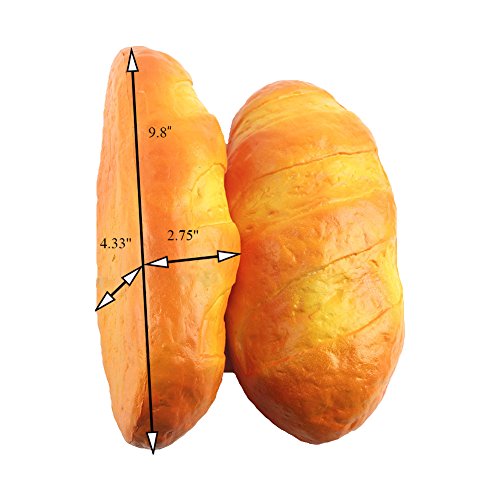 Vipe Slow Rising Squishies Slice Jumbo Squeezing Bread Toy Cream Scented Slow Rising Hand Wrist Toy Color Random (Bread) - Thumbnail 4