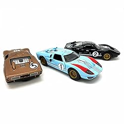 KiNSMART SetOf3 1966 Ford GT40 MKII Heritage