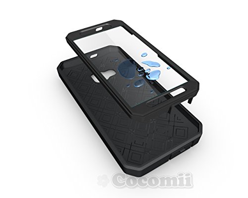 Cocomii Tank Armor HTC One M9 Case New [Heavy Duty] Premium Built-in Screen Protector Kickstand Dustproof Shockproof Bumper [Military Defender] Full Body Rugged Cover for HTC One M9 (Ta.Black) - Thumbnail 6