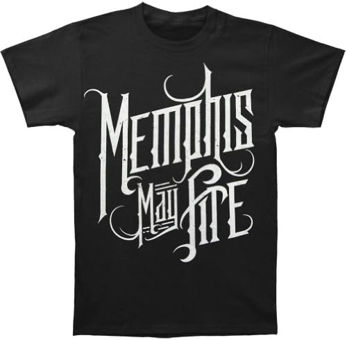 Memphis May Fire Men's Hollow T-shirt Small Black